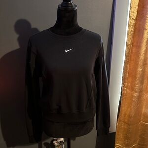 Nike Black Sweatshirt with White Logo